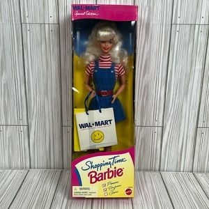 Mattel 1997 Walmart‎ Special Edition Shopping Time Barbie 18230